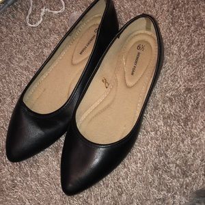 Ballerina slippers with memory foam